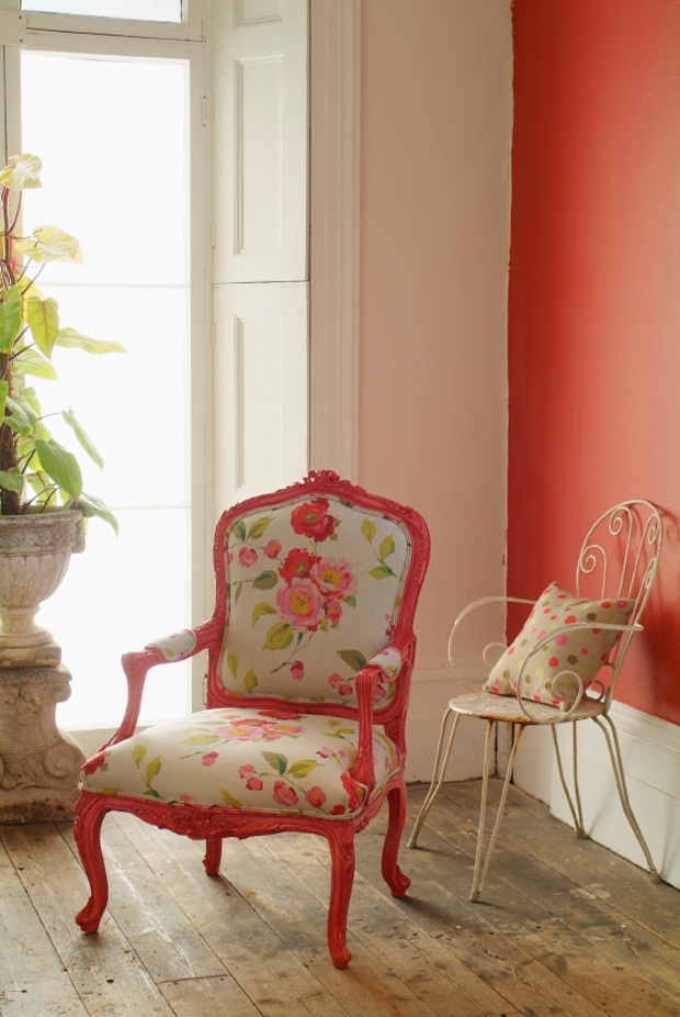 shabby-chic-red-chair